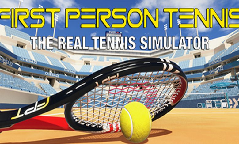 First Person Tennis Simulator