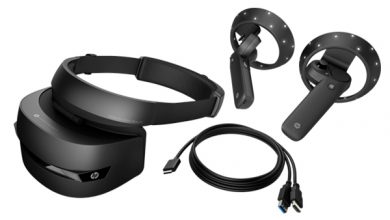 Photo of HP WMR headset