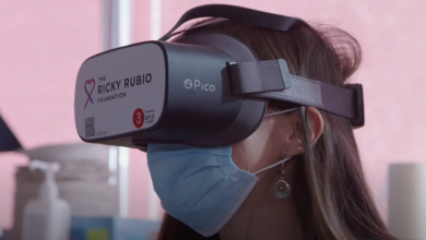 Photo of La Fundación Ricky Rubio y AstraZeneca llevan la VR a los pacientes de cáncer