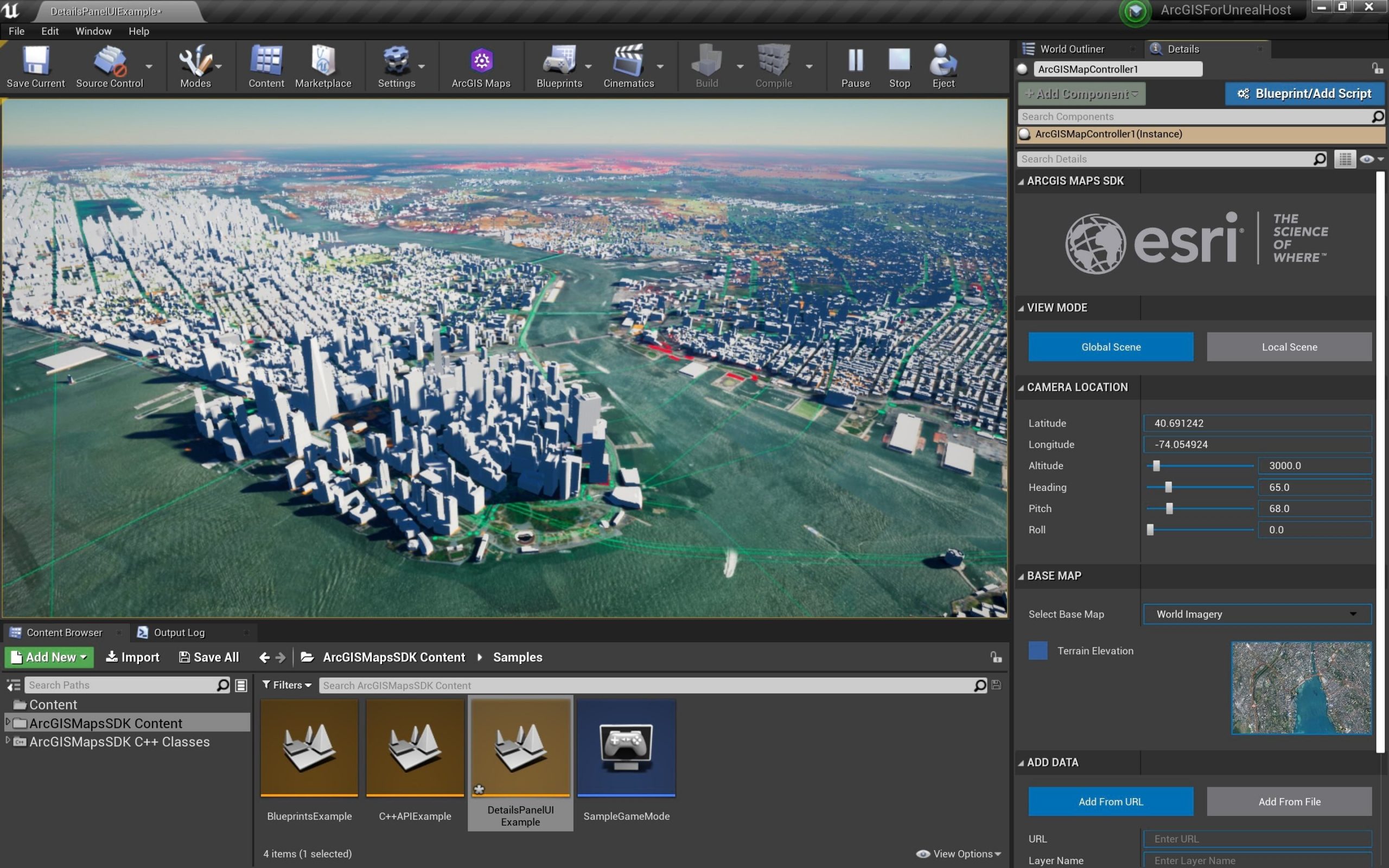 ArcGIS Maps SDK Para Unity Gratis Distrito XR