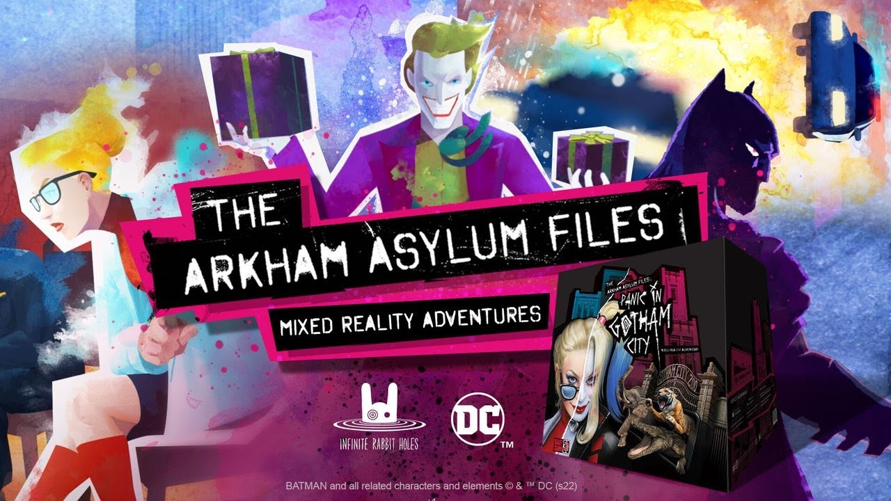 Batman: The Arkham Asylum Files, llega el juego de mesa AR - Distrito XR