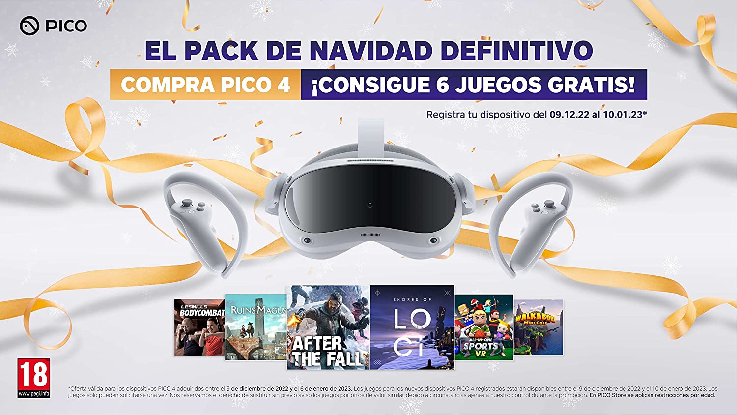 PICO 4 Gafas de realidad virtual 256 GB : : Videojuegos