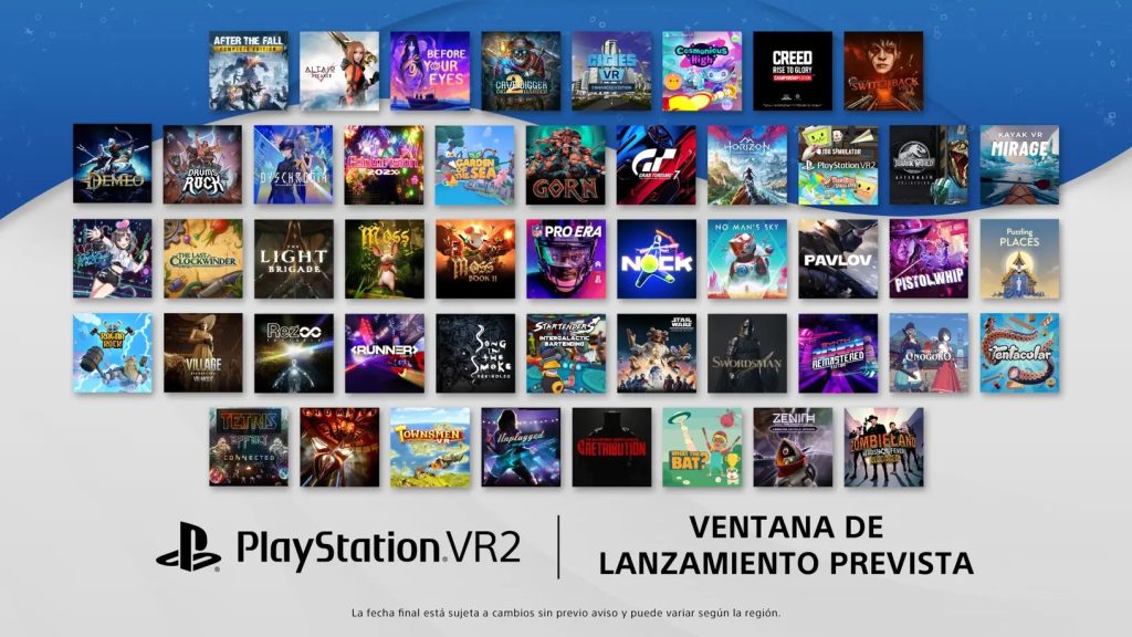 PS VR2 Nuevos Juegos