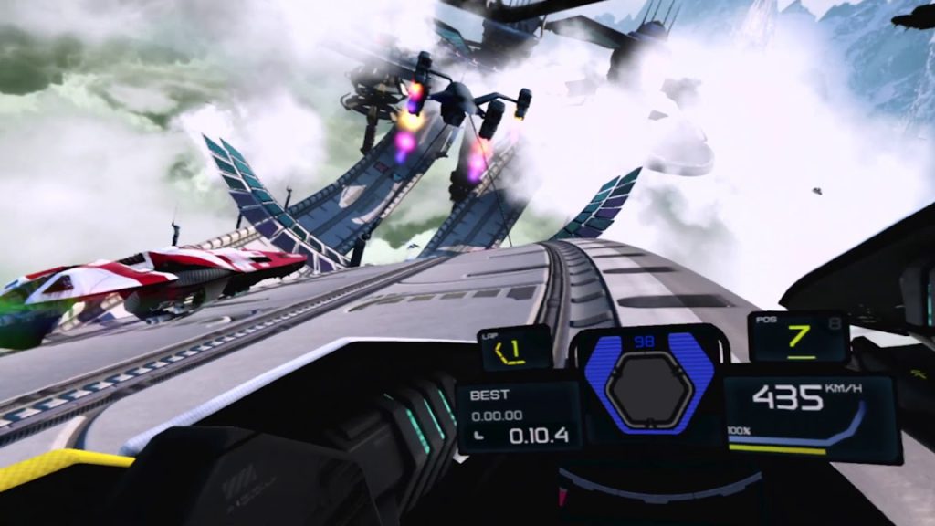 Wipeout Omega Collection VR Next Level PSVR 2 Hardware