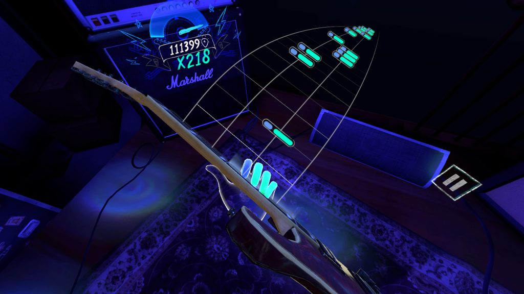 Unplugged Air Guitar PS VR2