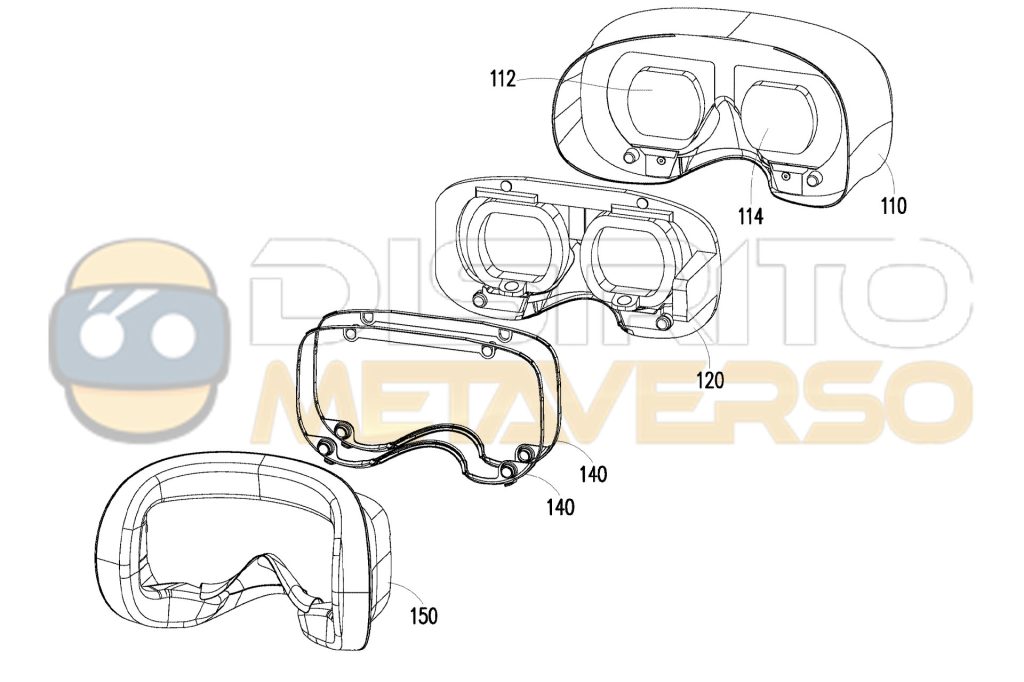 HTC eye tracking HMD patent