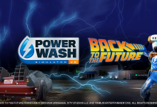 Photo of Regreso al futuro llega a PowerWash Simulator VR